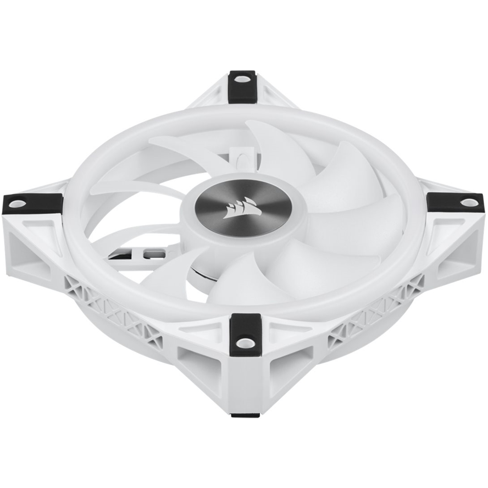 Corsair iCUE QL120 RGB Blanc 120mm - Ventilateur boîtier Corsair