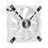 Alt View 19. CORSAIR - QL Series RGB 120mm Computer Case Fan (3-pack) - White.