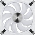 Front Zoom. CORSAIR - QL Series 140mm Cooling Fan with RGB Lighting - White.
