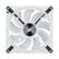 Alt View Zoom 17. CORSAIR - QL Series 140mm Cooling Fan with RGB Lighting - White.