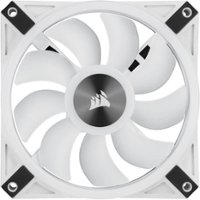 CORSAIR - QL Series 120mm Cooling Fan with RGB Lighting - White - Front_Zoom