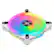 Alt View 14. CORSAIR - QL Series RGB 120mm Computer Case Fan - White.