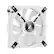 Alt View 17. CORSAIR - QL Series RGB 120mm Computer Case Fan - White.