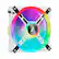 Alt View 19. CORSAIR - QL Series RGB 120mm Computer Case Fan - White.