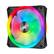 Alt View 11. CORSAIR - QL Series RGB 120mm Computer Case Fan (3-pack) - Black.