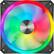 Alt View 14. CORSAIR - QL Series RGB 120mm Computer Case Fan (3-pack) - Black.