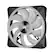 Alt View 12. CORSAIR - QL Series RGB 140mm Computer Case Fan - Black.