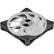 Alt View 13. CORSAIR - QL Series RGB 140mm Computer Case Fan - Black.
