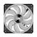Alt View 14. CORSAIR - QL Series RGB 140mm Computer Case Fan - Black.