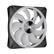Alt View 17. CORSAIR - QL Series RGB 140mm Computer Case Fan - Black.