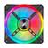 Alt View 19. CORSAIR - QL Series RGB 140mm Computer Case Fan - Black.