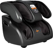 Human Touch - Reflex SWING Pro Foot, Calf, and Thigh Massager - Black/Gray - Angle_Zoom