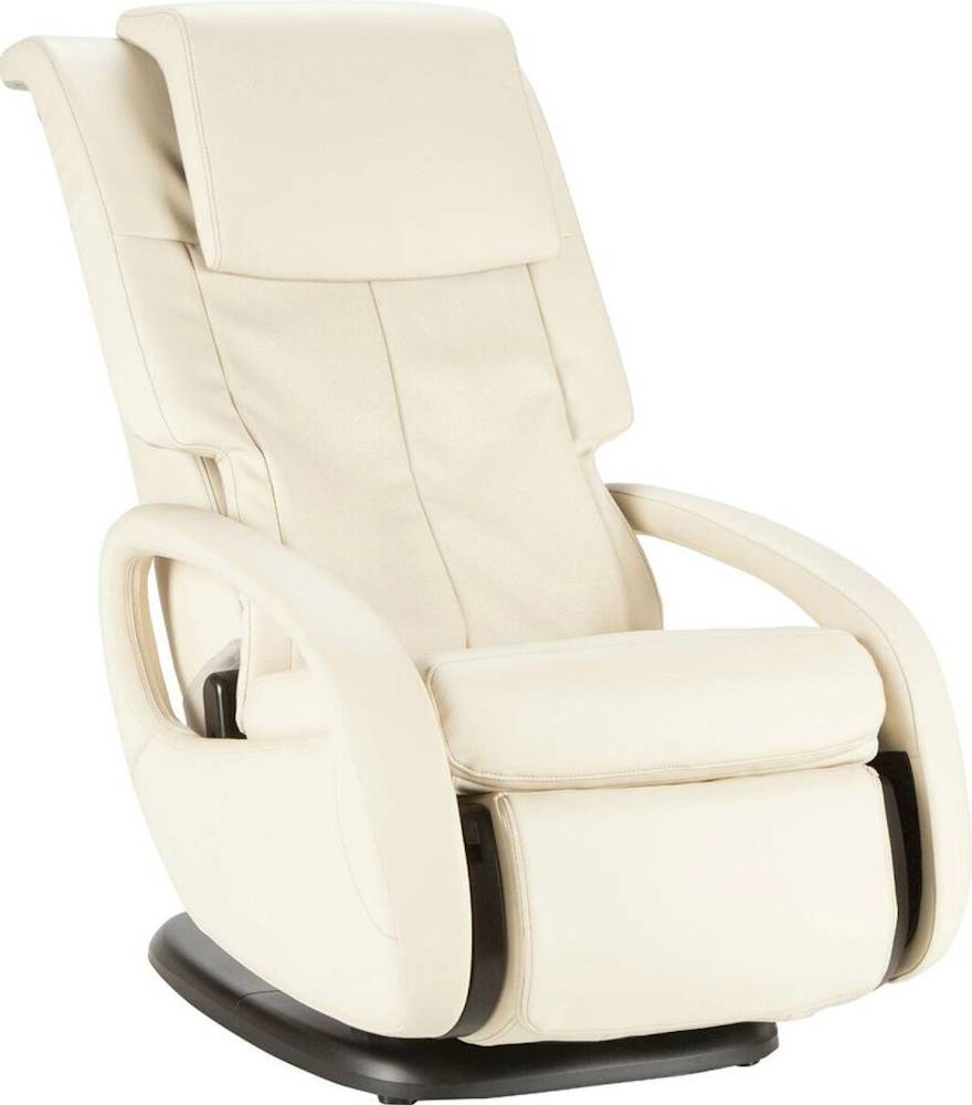 Angle View: Human Touch - WholeBody 5.1 Upholstery Massage Chair - Bone