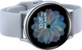 Alt View Zoom 12. Samsung - Geek Squad Certified Refurbished Galaxy Watch Active2 Smartwatch 40mm Aluminum - Cloud Silver.