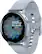 Left. Samsung - Geek Squad Certified Refurbished Galaxy Watch Active2 Smartwatch 40mm Aluminum - Cloud Silver.