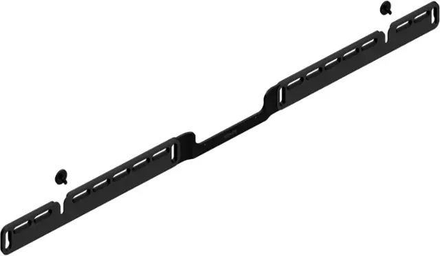 Front. Sonos - Wall Mount for Arc - Black.