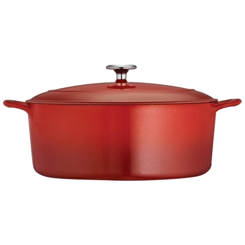 Tramontina - Gourmet 7-Quart Covered Dutch Oven - Red was $170.0 now $93.99 (45.0% off)