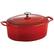 Left Zoom. Tramontina - Gourmet 7-Quart Covered Dutch Oven - Red.