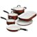 Angle Zoom. Tramontina - Gourmet Ceramica Deluxe 9-Piece Cookware Set - Copper.