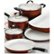 Alt View Zoom 12. Tramontina - Gourmet Ceramica Deluxe 9-Piece Cookware Set - Copper.