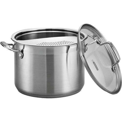 Tramontina - 3-Piece Pasta Cooker - Stainless Steel was $100.0 now $68.99 (31.0% off)