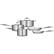 Angle. Tramontina - Gourmet Tri-Ply Clad 8-Piece Cookware Set - Stainless Steel.