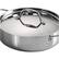 Alt View 15. Tramontina - Gourmet Tri-Ply Clad 10-Piece Cookware Set - Stainless Steel.