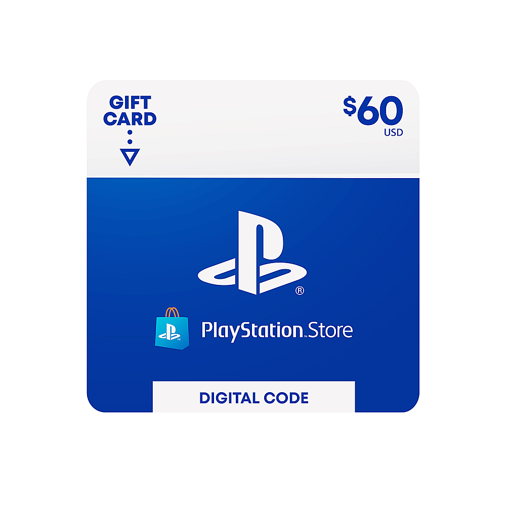 Tag ud hjul forværres Sony $60 PlayStation Store Card [Digital] Sony PlayStation Store $60 - Best  Buy