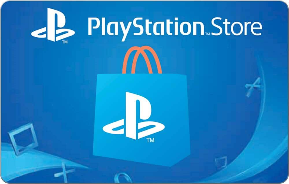 Front. Sony - $60 PlayStation Store Card.