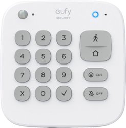 eufy Security - Smart Home Security Keypad Add-on - White - Front_Zoom
