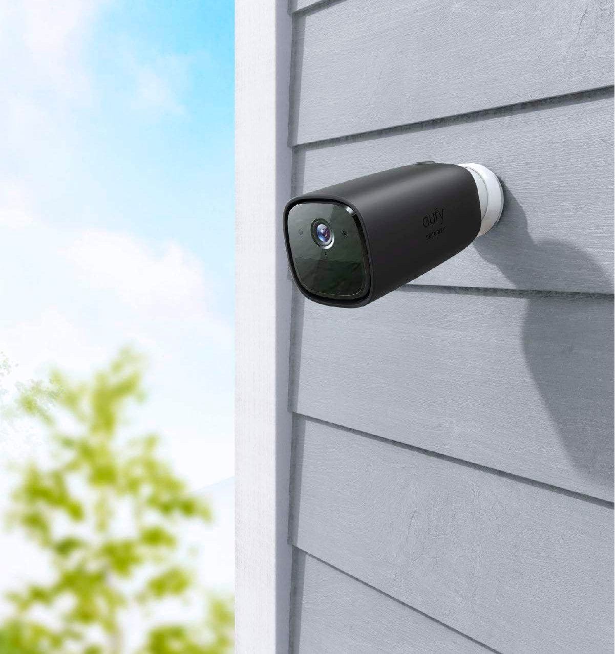 Alt View 11. eufy Security - Silicone Skin for eufyCam 1 and 2/2 Pro (2-Pack) - Black.