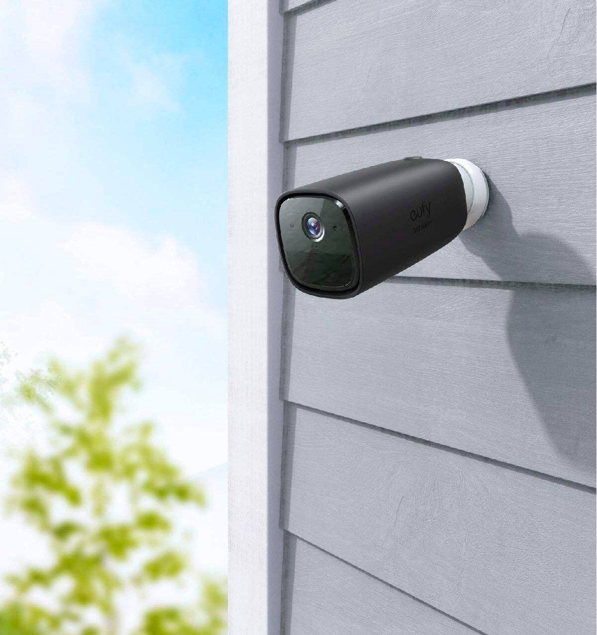 Alt View 11. eufy Security - Silicone Skin for eufyCam 1 and 2/2 Pro (2-Pack) - Black.