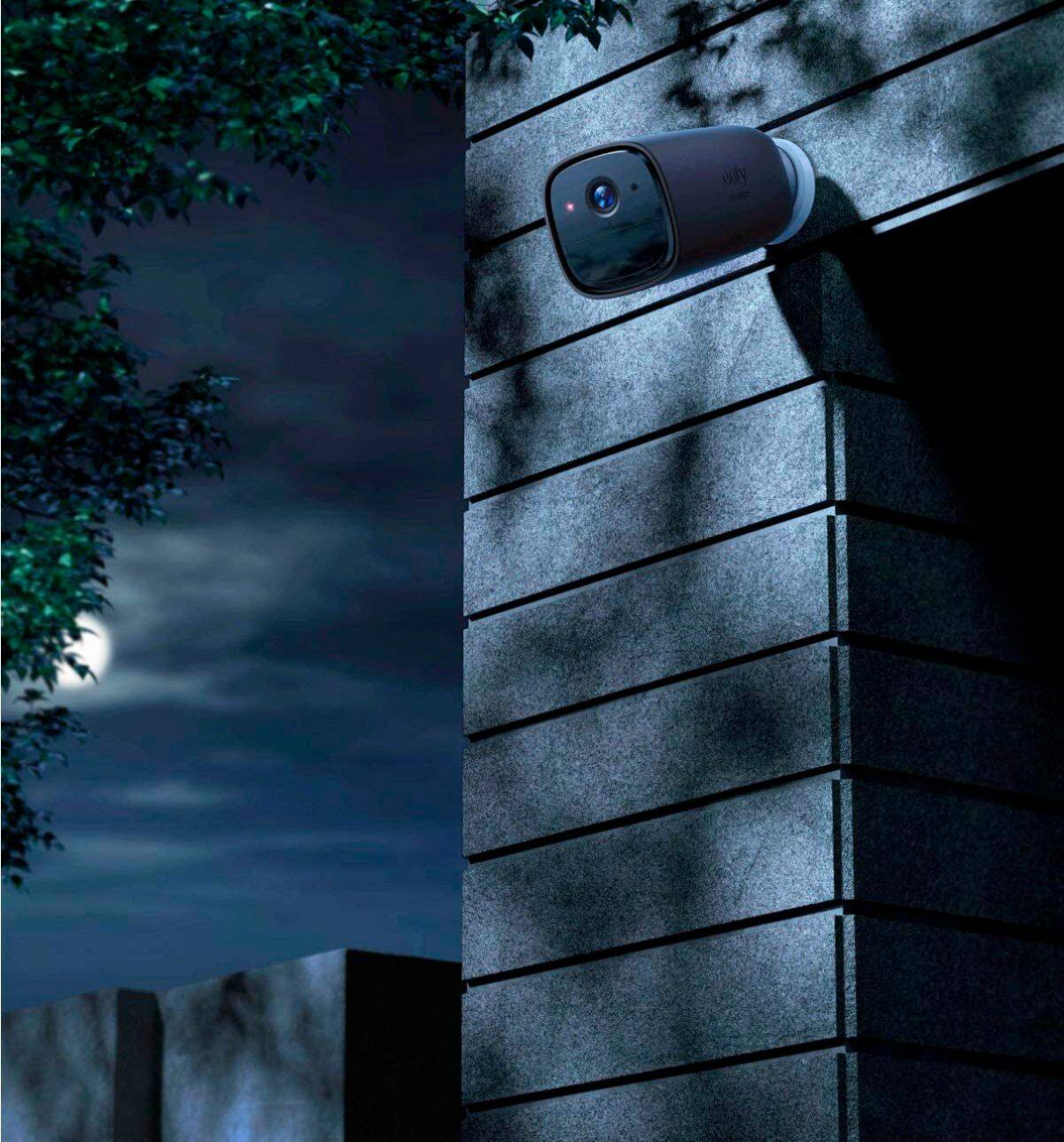 Alt View 13. eufy Security - Silicone Skin for eufyCam 1 and 2/2 Pro (2-Pack) - Black.