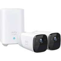 eufy Security eufyCam 2 Pro 2-Camera Wireless 2K 16G Home System (White)