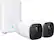 Front. eufy Security - eufyCam 2 Pro 2-Camera Indoor/Outdoor Wireless 2K 16G Home Security System - White.