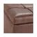 Alt View 11. Simpli Home - Harrison 36 inch Wide Transitional Square Coffee Table Storage Ottoman in Distressed Umber Brown Faux Leather - Distressed Umber Brown.