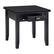 Left. Simpli Home - Artisan SOLID WOOD 21 inch Wide Square Transitional End Side Table in Black - Black.