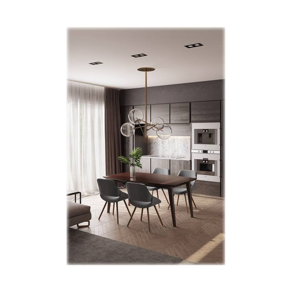 Alt View 16. Simpli Home - Malden Mid Century Modern Bentwood Dining Chair in Grey Woven Fabric - Gray.