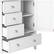 Alt View 13. Simpli Home - Redmond SOLID WOOD 39 inch Wide Transitional Medium Storage Cabinet in White - White.