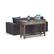 Alt View 14. Simpli Home - Kitchener Rectangular Contemporary Wood 2-Drawer Console Table - Farmhouse Gray.