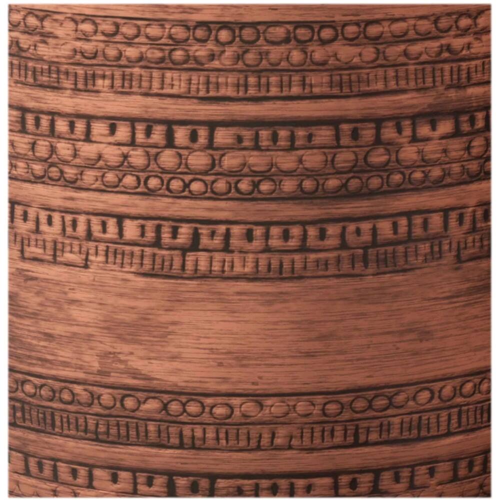 Alt View Zoom 14. Simpli Home - Johnsen Round Contemporary Metal Side Table - Antique Copper.