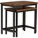 Alt View 11. Simpli Home - Skyler 2 Pc Nesting Side Table - Dark Cognac Brown.