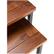 Alt View 13. Simpli Home - Skyler 2 Pc Nesting Side Table - Dark Cognac Brown.