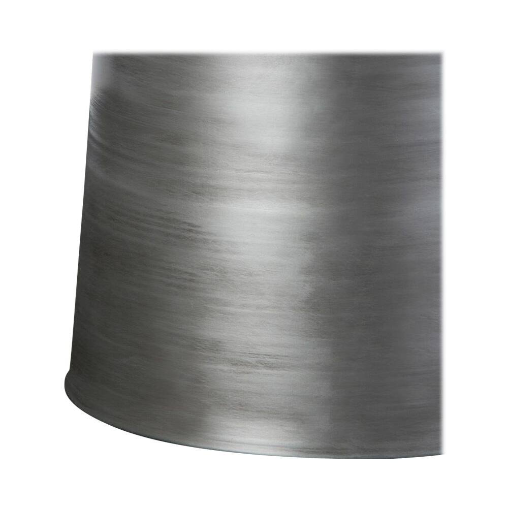 Alt View 12. Simpli Home - Toby Round Contemporary Metal Accent Table - Silver.