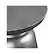 Alt View 14. Simpli Home - Toby Round Contemporary Metal Accent Table - Silver.