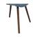 Alt View 13. Simpli Home - Malden Mid Century Modern Bentwood Dining Chair in Denim Blue Woven Fabric - Denim Blue.