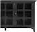 Alt View 14. Simpli Home - Acadian SOLID WOOD 62 inch Wide Transitional Wide Storage Cabinet in Black - Black.