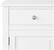 Alt View 12. Simpli Home - Connaught Traditional Solid Wood Entryway Storage Cabinet - White.