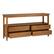 Left. Simpli Home - Warm Shaker SOLID WOOD 60 inch Wide Transitional Wide Console Sofa Table in Light Golden Brown - Light Golden Brown.