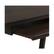 Alt View 13. Simpli Home - Sawhorse Rectangular Modern Industrial Wood Table - Dark Chestnut Brown.